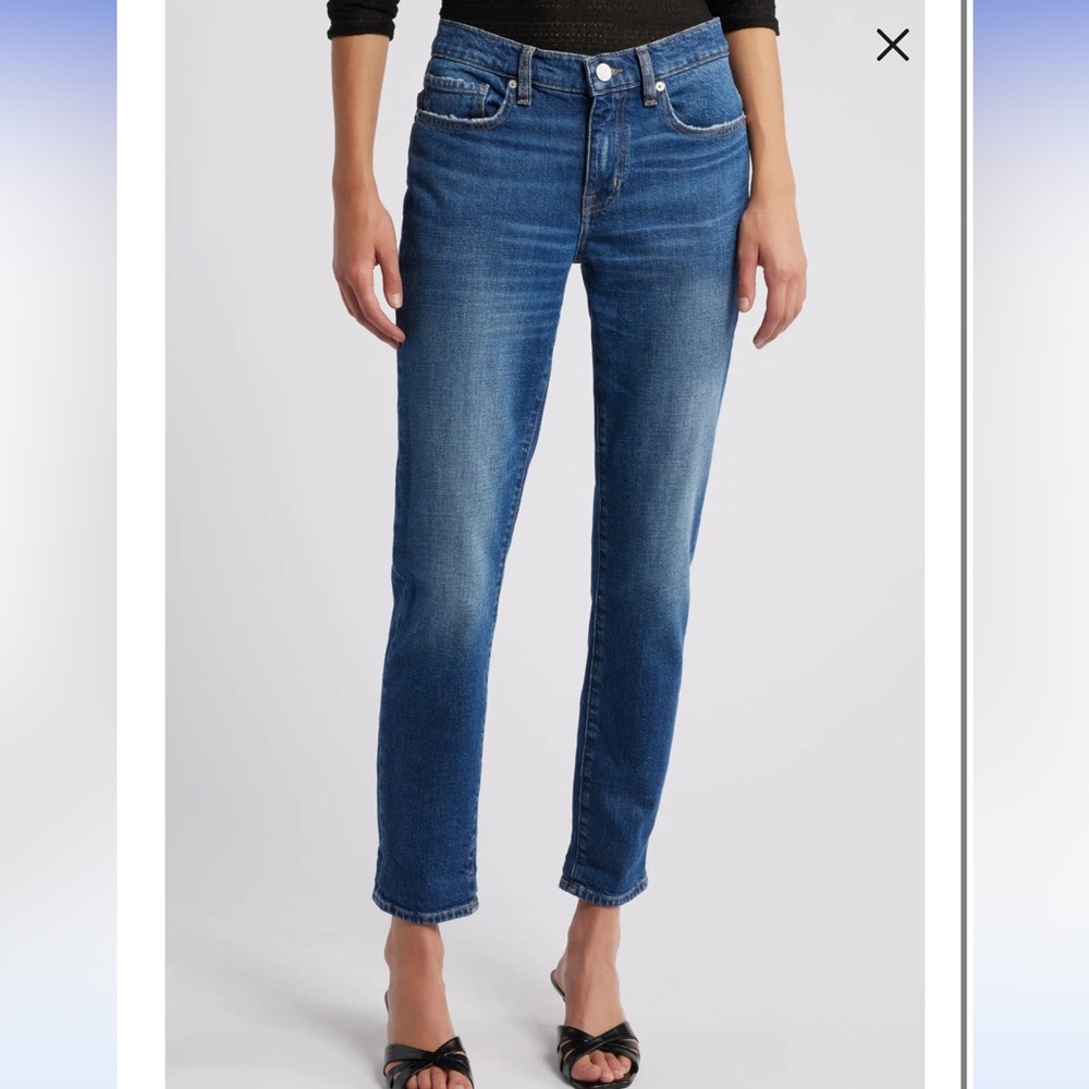 Frame Le Garçon Straight Leg Jeans - size 28